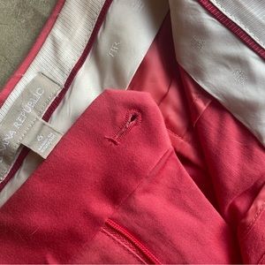 Coral Banana Republic cropped pants! Size 6